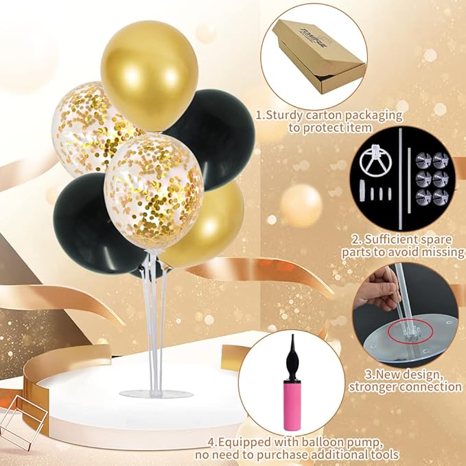TONIFUL 6 Set Balloon Centerpieces - Image 4