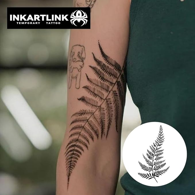 INKARTLINK Tattoo Tech, 2 Sheets Extra Large Semi Permanent Tattoo, Adult Art - Image 2