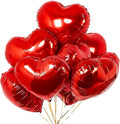 20 pcs Red Heart Balloons, 18 inch Heart Shaped Balloon foil Love Balloon by Unknown