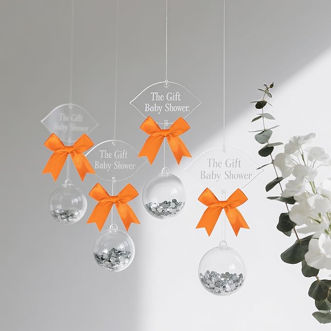 50 PCS Twist Tie Bows Satin Ribbon Bows 3.3 Inch Gift Wrap Bows Craft Bows - Image 6