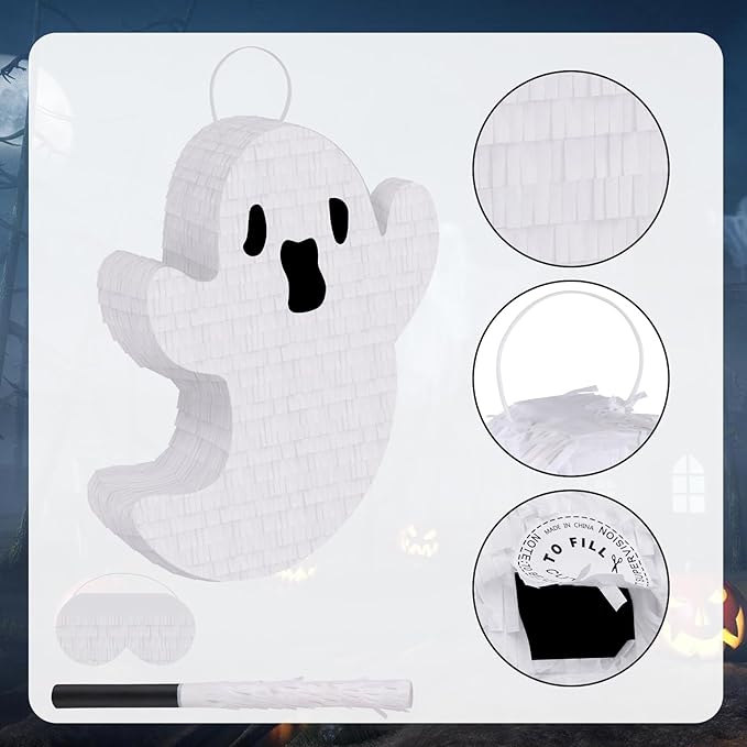 Ghost Pinata Halloween Pinata - Image 7