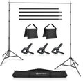 Yesker 10 X 10 ft Photo Video Studio Background Support Stand, Adjustable Heavy by YESKER