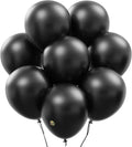 AFTERLOON® Biodegradable Balloons 24 pcs Pearlized Onyx Black 10 Inch, by AFTERLOON%C2%AE