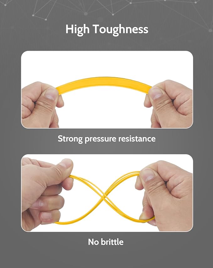DURAMIC 3D PLA+ Filament 1.75mm 1Kg Yellow, PLA Plus Filament 1Kg Spool Tougher - Image 2