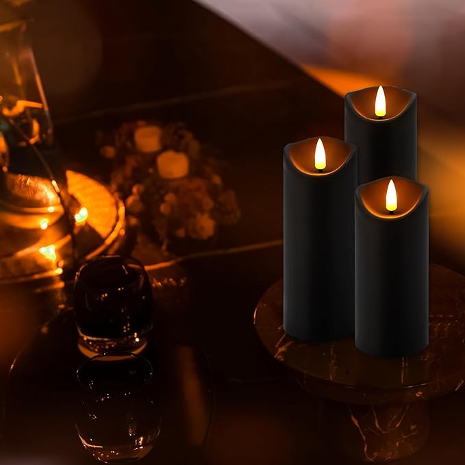 24-Pack Black Flameless LED Candles - Image 9