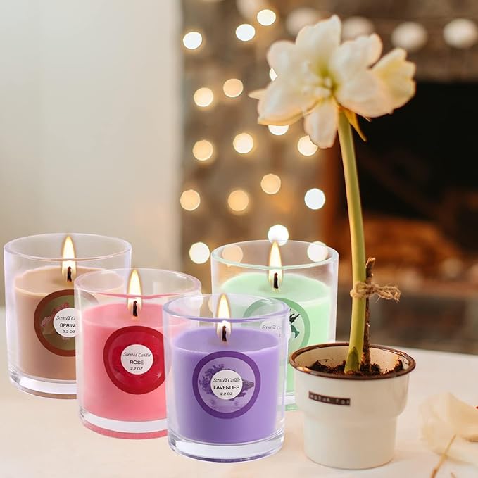 40pack Scented Candles Gift, Natural Soy Wax Jar Candles, Small Portable Tin - Image 5