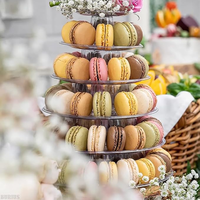 Macaron Tower Stand for Wedding Birthday Party - Image 3