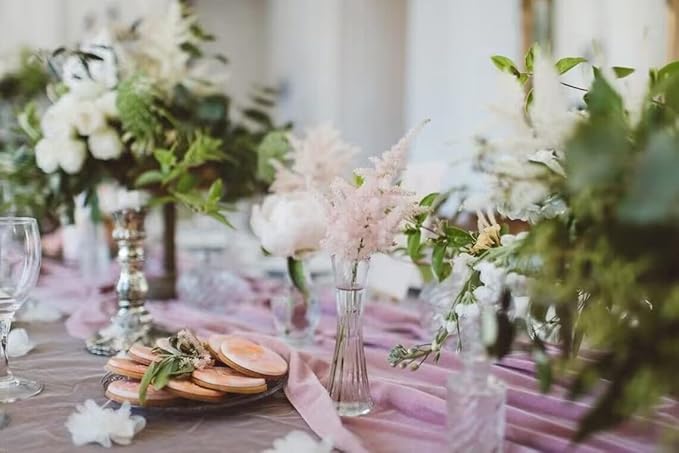 Luxurious Velvet Table Runner, 10ft Wedding Reception Decorations, 20x120inch - Image 8