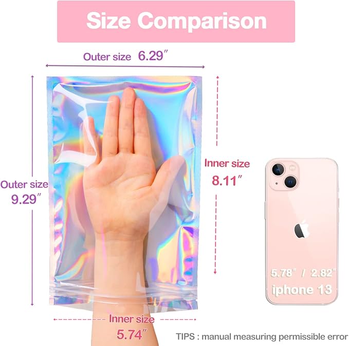 Smell Proof Bags & Resealable Foil Pouch Sample Bag Great - Image 3