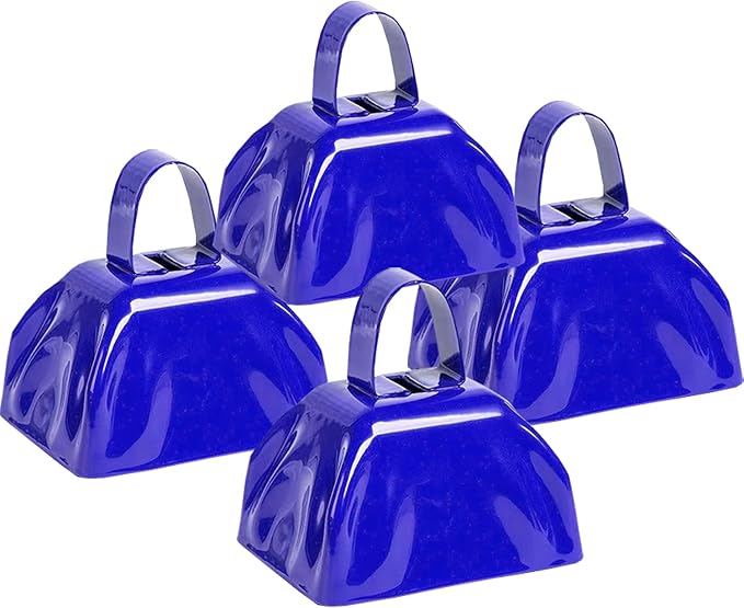 Metal Cow Bell Noise Maker by Ouffun