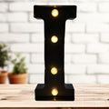 Led Marquee Letters, 8.58 Inch Black Light Up Letters, Small Led Letter Lights by DyingSwan