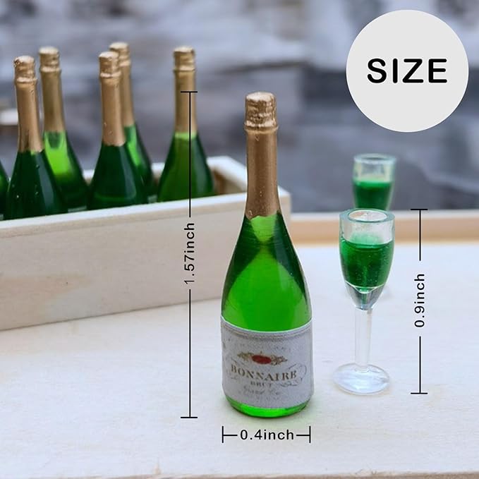 Miniature Champagne Bottle - Image 7