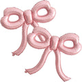 2 Pcs Pink Bow Balloons Bow Party Decorations by Unknown