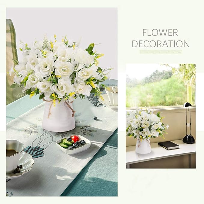 LESING Artificial Flowers with Vase - Image 6