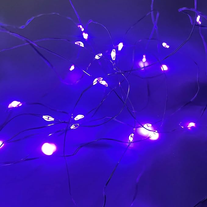 4-Pack 50 LED Fairy Lights Battery Operated - Image 5
