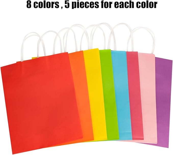 Beko 40 PCS Kraft Paper Gift Bags - Image 4