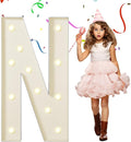 eufony Marquee Letters 4 Feet Tall, 4 FT Marquee Light Up Letters, Giant Light by eufony