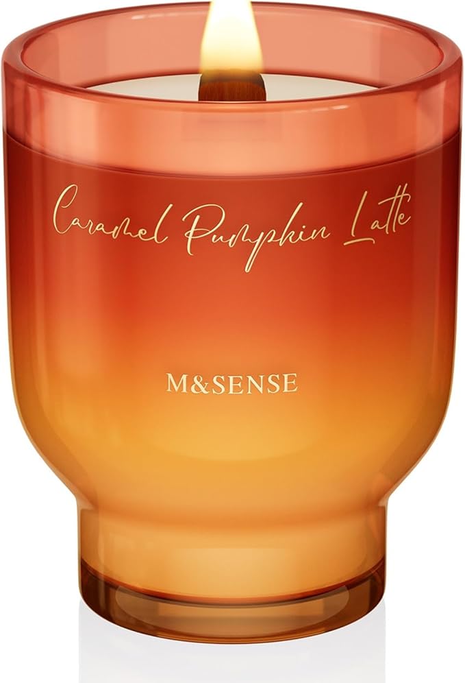 M&SENSE 16.6oz Natural Soy Large Jar Candle by MSENSE