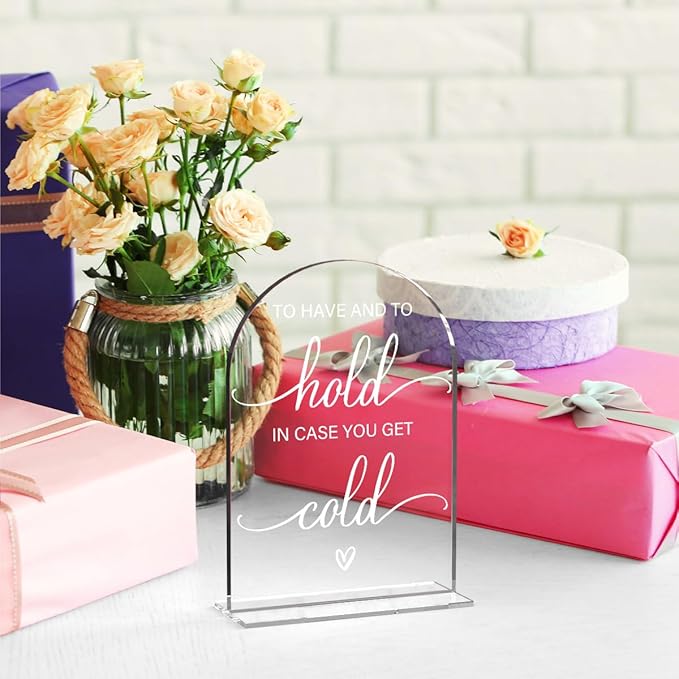 Acrylic Wedding Sign Wedding Signs - Image 4