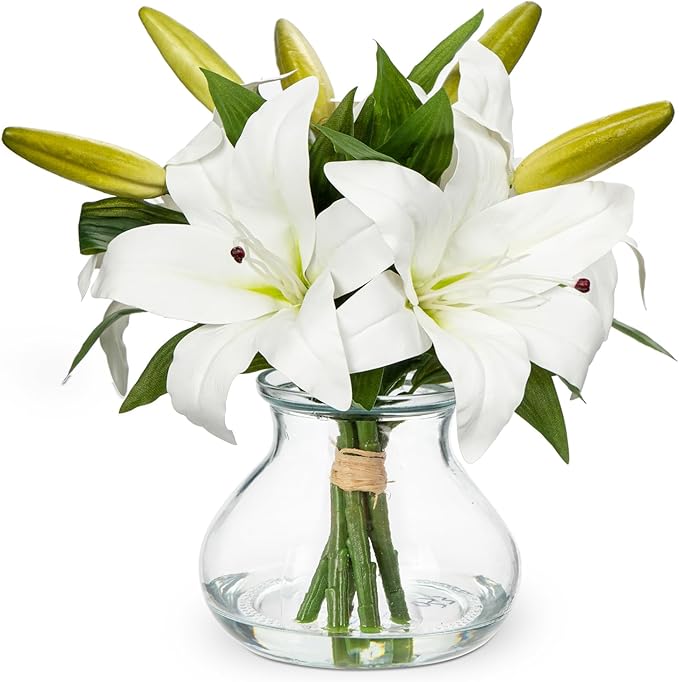 Artificial Flowers Tiger Lily Real Touch by Hollyone