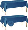 Fokitut 2 Pack Waterproof Rectangle Tablecloth, 60x102 Inch, Stain Resistant by BalsaCircle