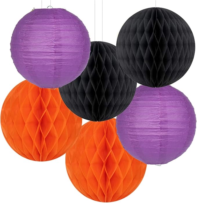 Black Orange Purple Halloween Party-Decorations - Image 6