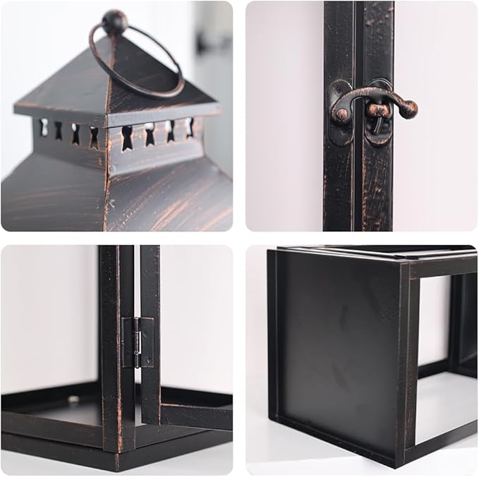 NEEDOMO LED Lanterns Decorative Outdoor&Indoor, Lantern Decor - Image 4