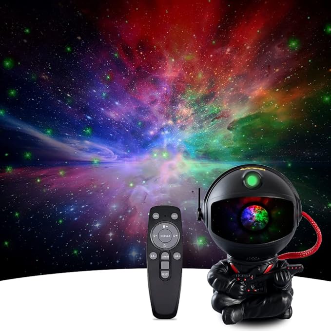 Galaxy Projector, Astronaut Star Projector, Kids Night Light by SHJQJJLBCQ