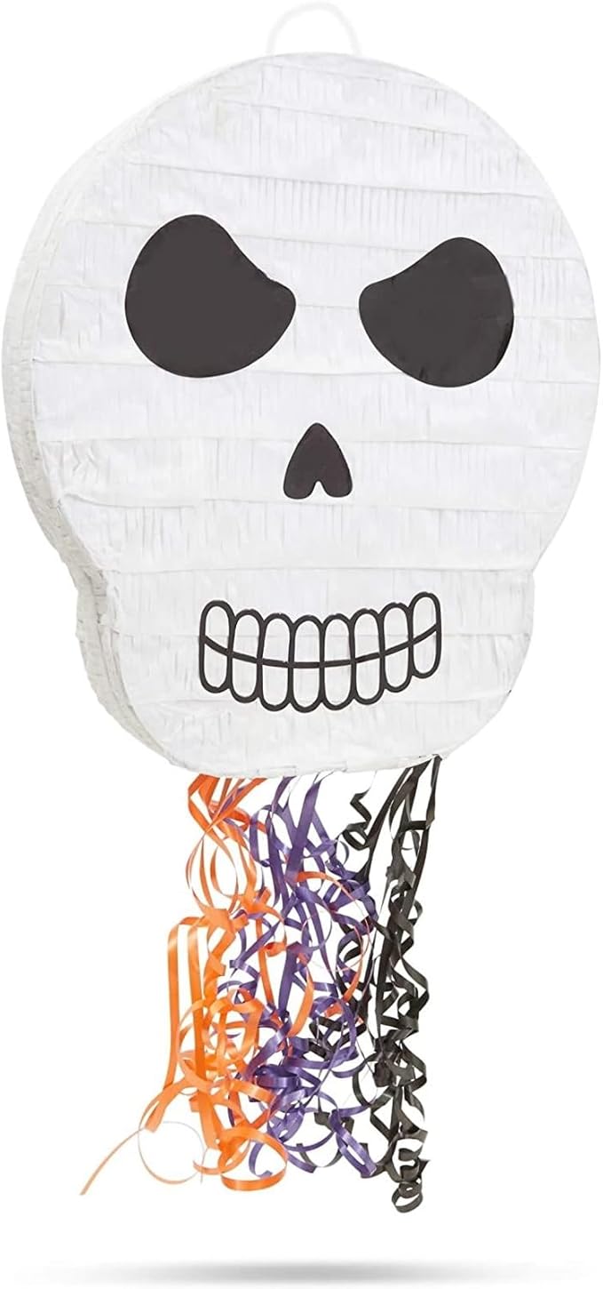 Skull Pinata Pull-String by Spooky+Central