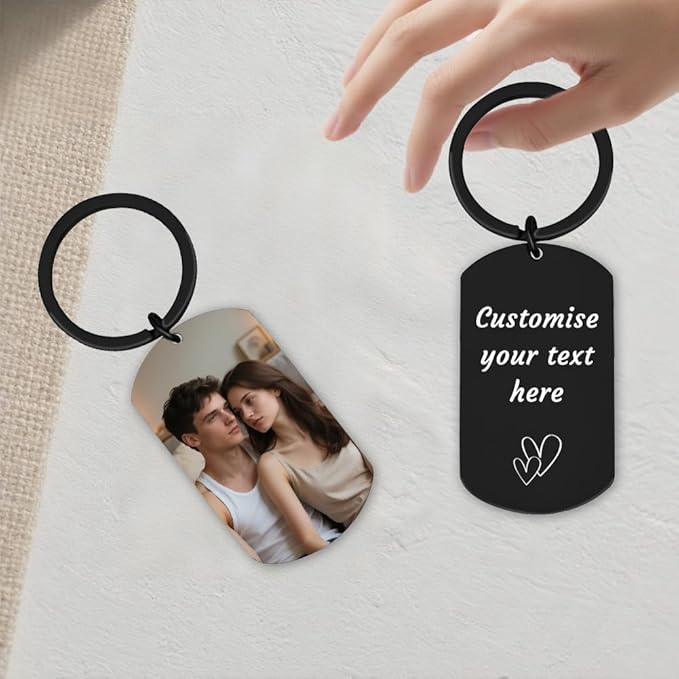 Personalised Keyring with Custom Photo & Text - Image 6