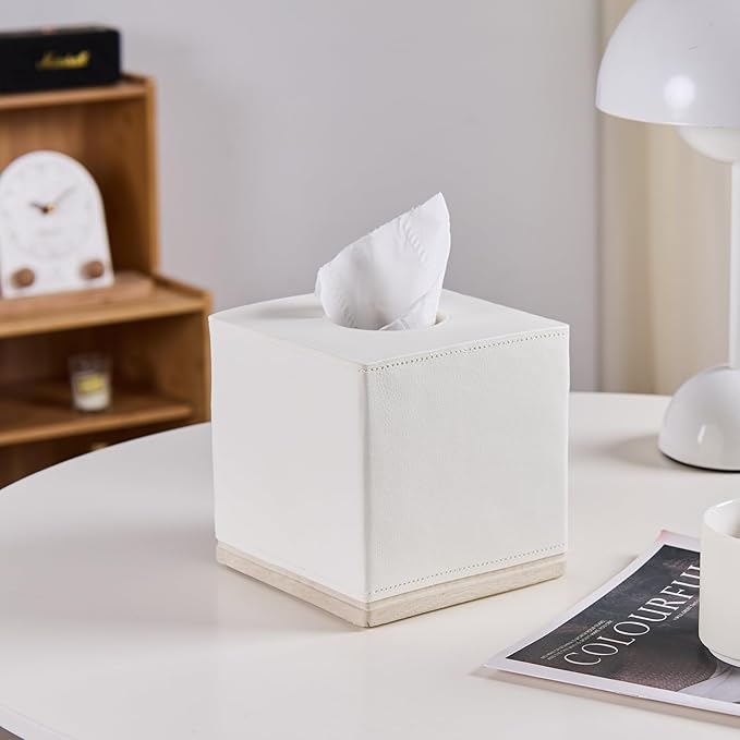 Tissue Box Cover Square Resin Tissue Holder - Image 5