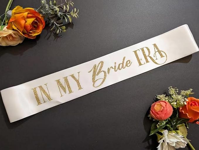 Bride Sash, in My Bride Era Bachelorette Party Sash by Unknown