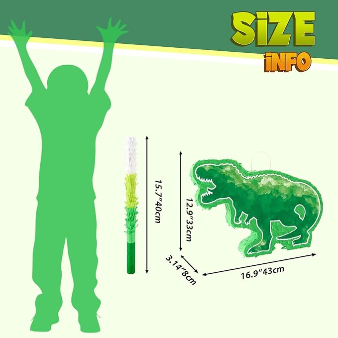WERNNSAI Dinosaur Piñata - Image 2