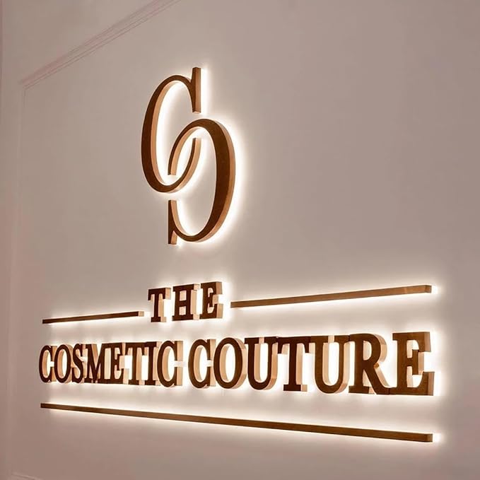 Custom Business Backlit Sign Custom Illuminated Backlit/Frontlit Channel Letters - Image 4