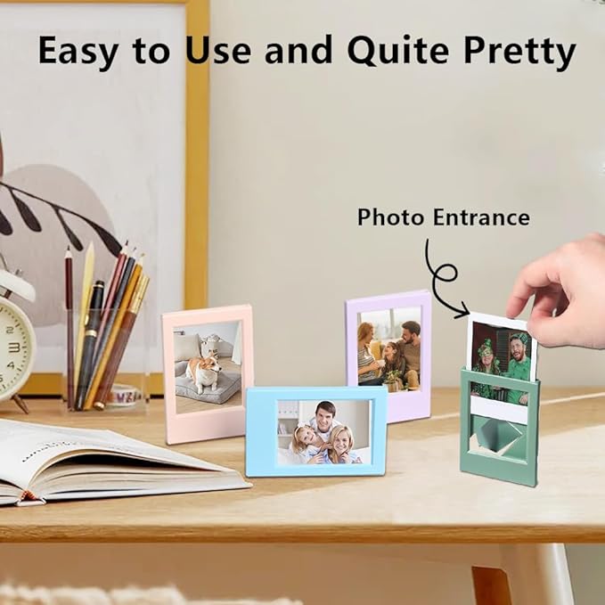 24 Pcs Polaroid Picture Frames, Office Tabletop Display - Image 4