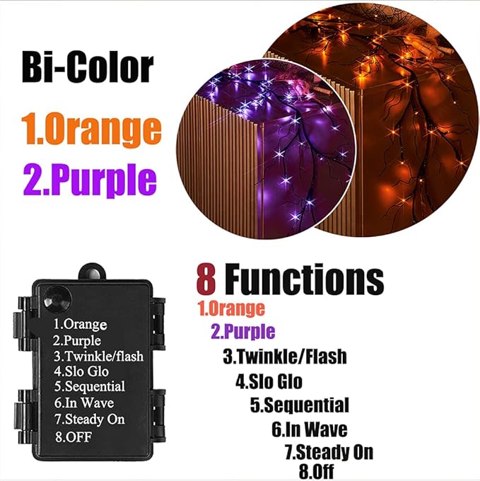 Hairui Lighted Halloween Garland - Image 4