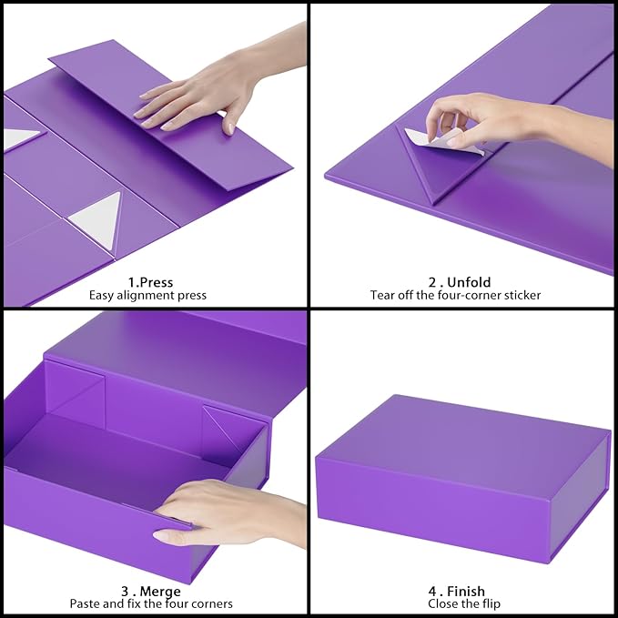 Gift Boxes 11.9" x 8.5" x 3.3" - Image 3