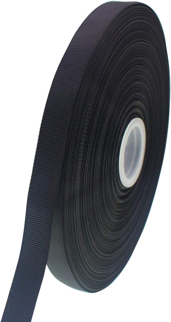 Jesep One Roll 100 Yards 5/8" Soild Grosgrain Ribbon Boutique Gift Wrapping - Image 2
