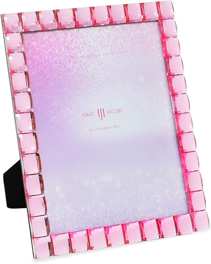 Isaac Jacobs Decorative Sparkling Jewel Picture Frame, Photo Display & Home by IsaacJacobs