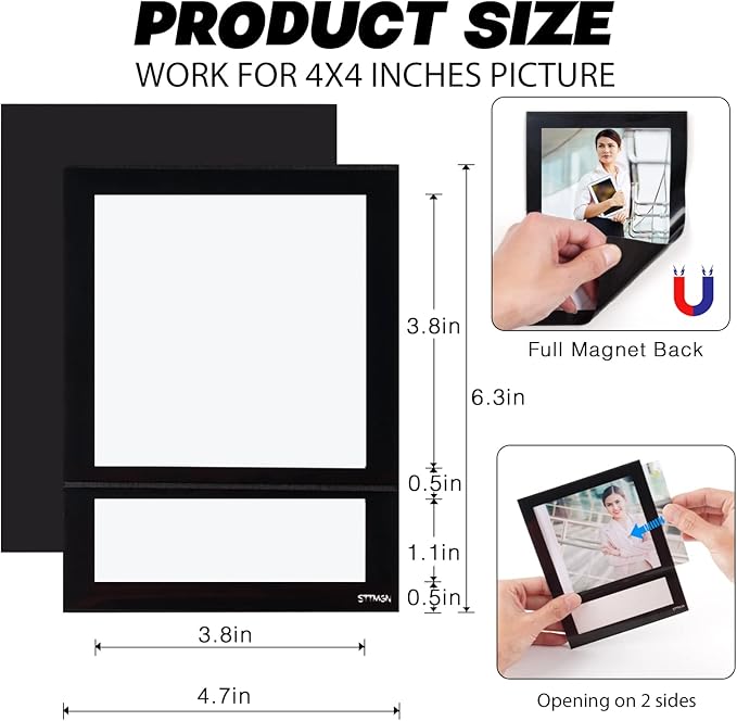 Magnetic Picture Frame 4X4 - Image 5