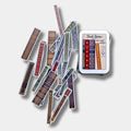 Book Spines Sticker Tin Box 60 Stickers by Unknown