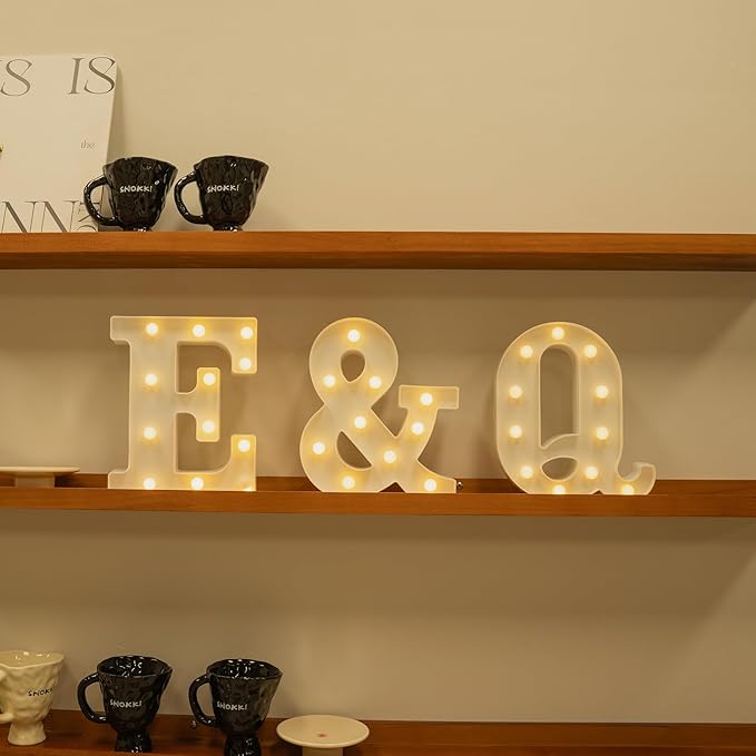 Foaky LED Letter Lights Sign Marquee Light Up Letters Sign - Image 4