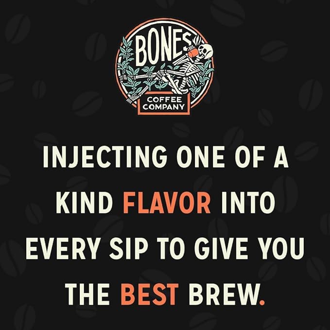 Bones Coffee Company Holiday Favorites Bundle, 5 Assorted Flavored Coffee Low - Image 3