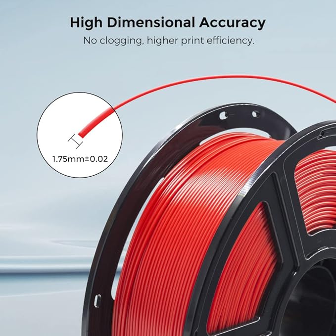 FLASHFORGE 3D Printer Filament, PLA PRO Filament 1.75mm, 1KG Spool, Dimensional - Image 5