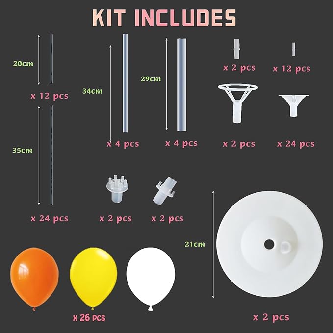 Balloon Column Kit Set of 2, Balloon balloon stands - Image 2