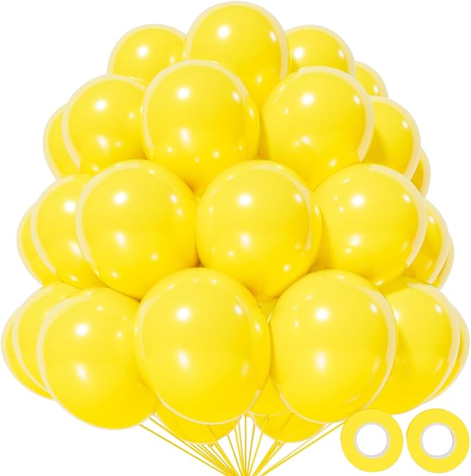 KAWKALSH Yellow Balloon 12 Inch by %E7%AB%8B%E5%8D%B3%E8%B4%AD%E4%B9%B0