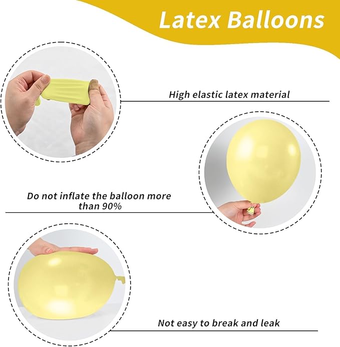 Sage 52 PCS 12 Inch Multi-Colored Balloons - Image 3