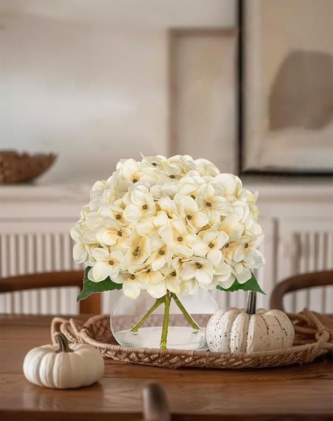Hollyone Fall Hydrangea Artificial Flowers - Image 6