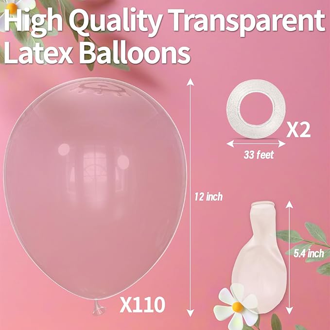 KAWKALSH Clear Balloon 12 Inch - Image 2