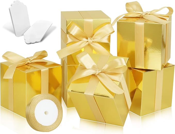 100 Pack Small Gift Boxes, Cupcake Boxes, Candy Boxes by DOYIDE